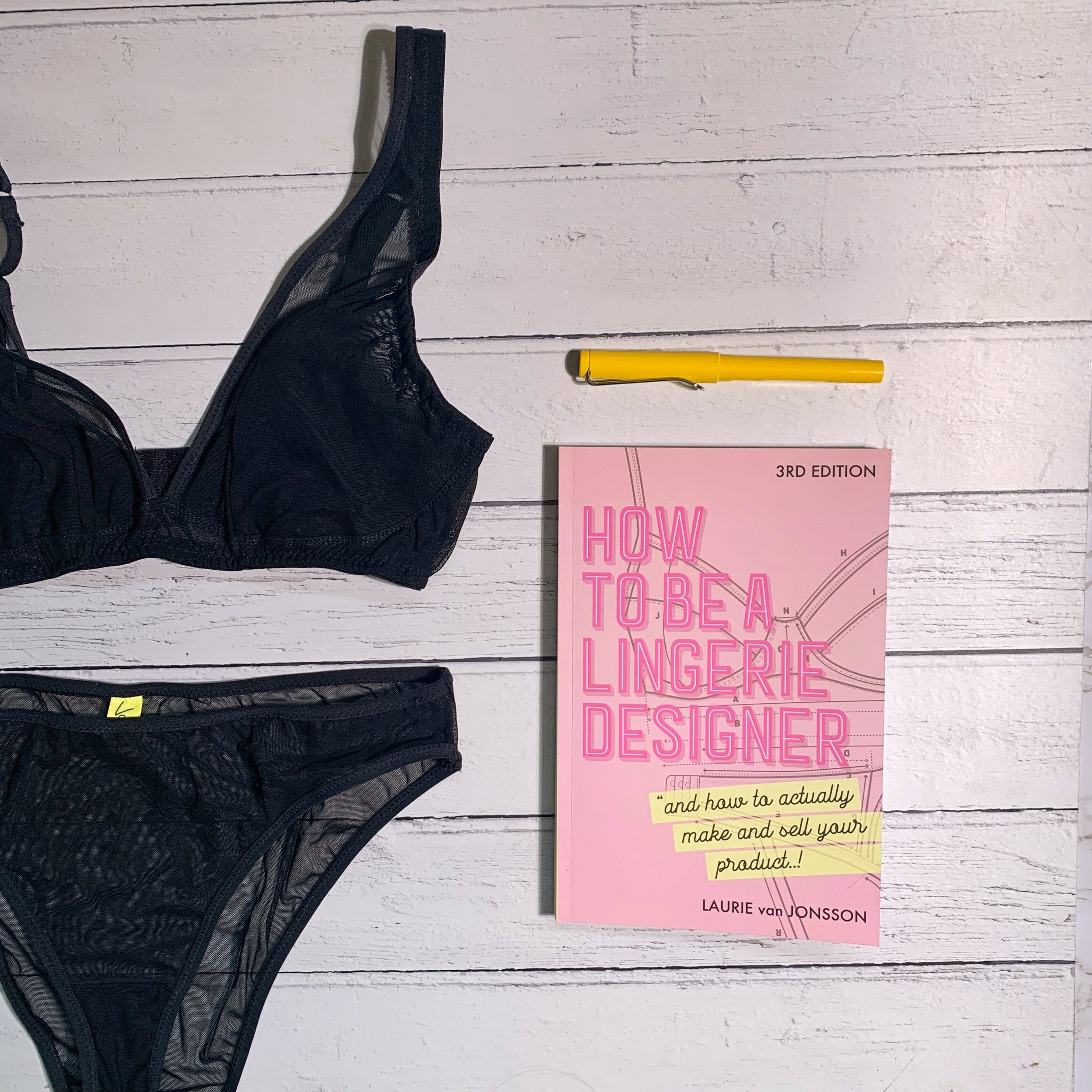 EBook: Van Jonsson Design- HOW TO BE A LINGERIE DESIGNER (and how to actually make and sell your product)