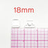 1/2" (12mm) or 3/4" (18mm) Maternity Bra Strap Hooks in Black, White & Ivory- Set of 2 - Stitch Love Studio