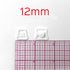 1/2" (12mm) or 3/4" (18mm) Maternity Bra Strap Hooks in Black, White & Ivory- Set of 2 - Stitch Love Studio