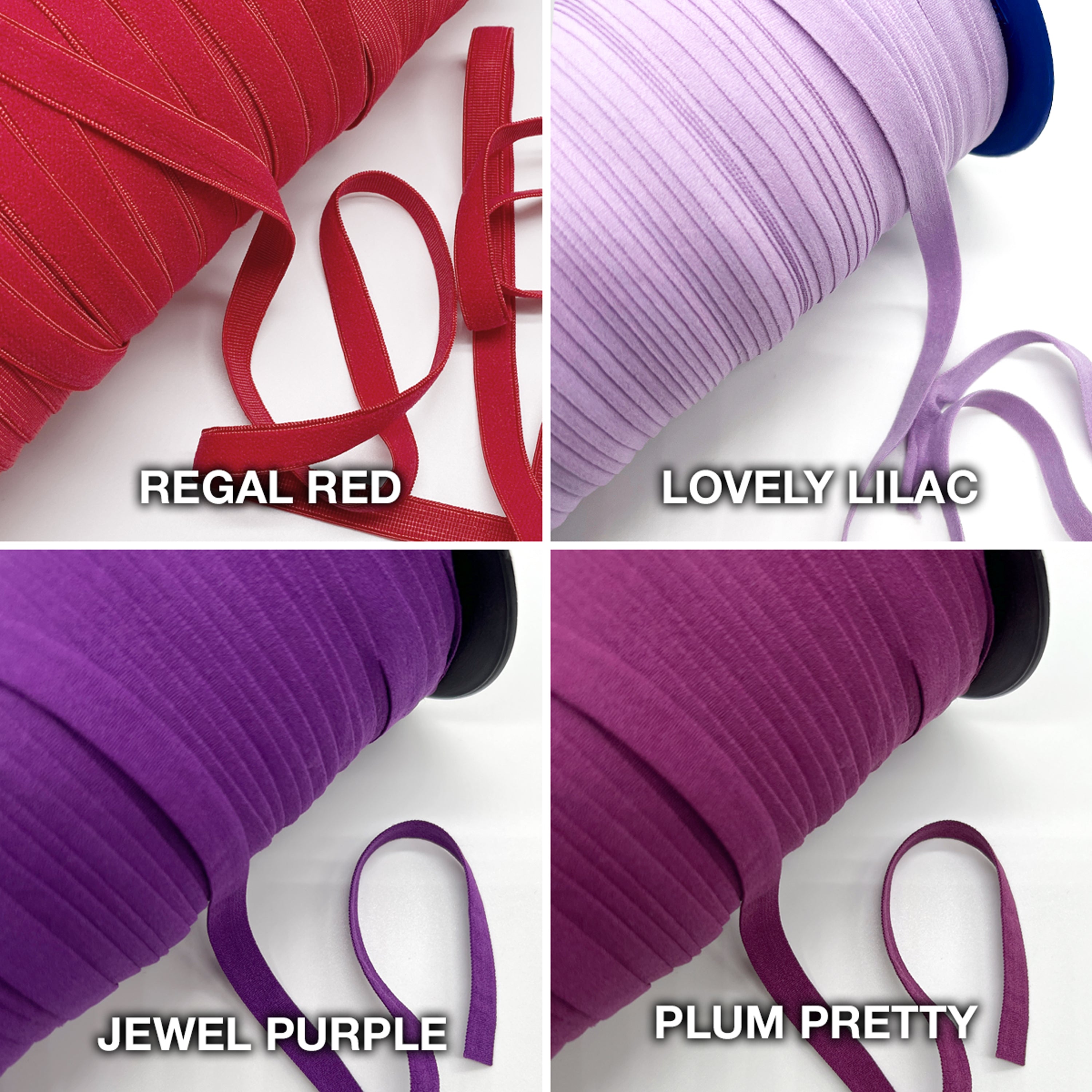 3/8” (10mm) Super Flat Soft Matte Elastic, Stretch Trim- 2 Yards - Stitch Love Studio
