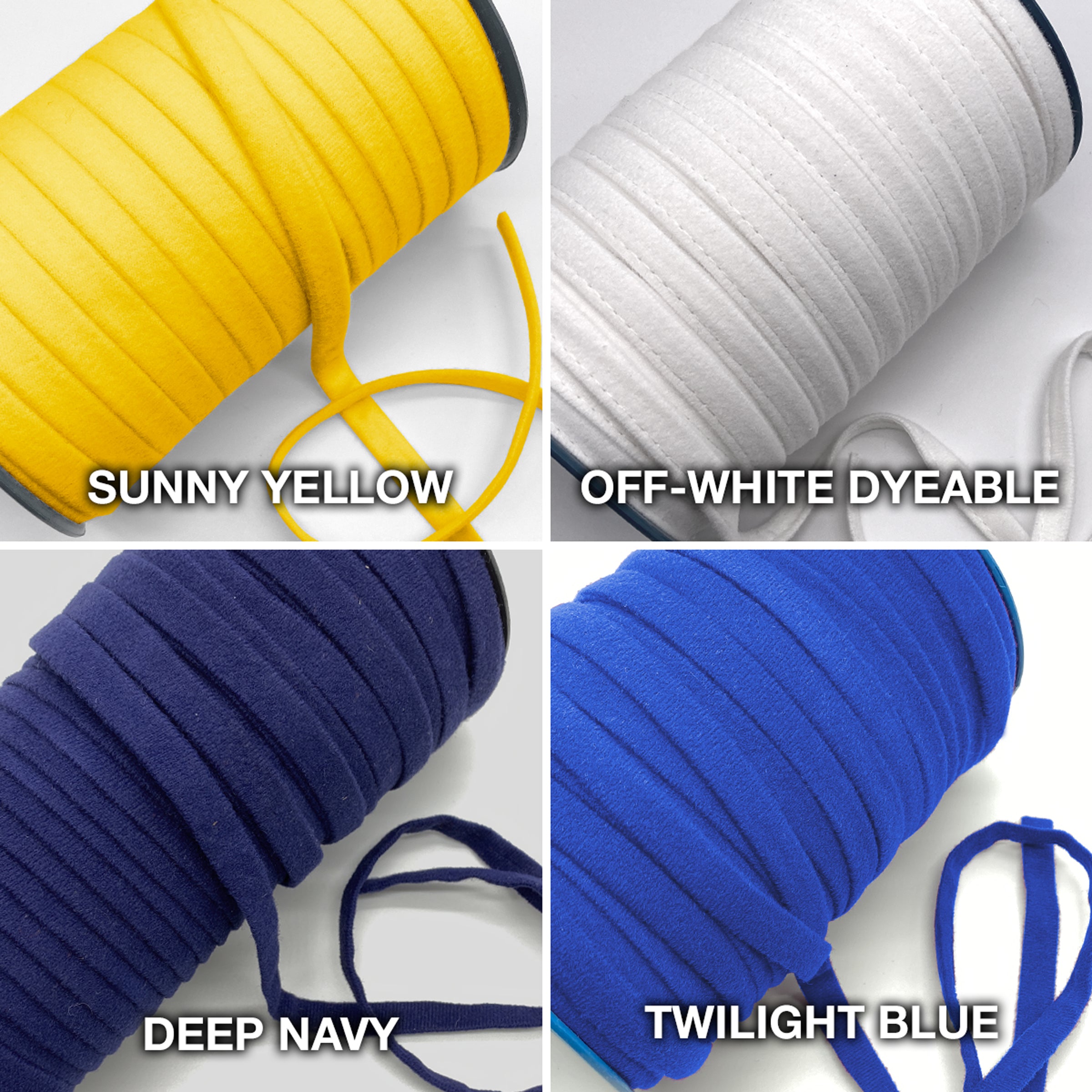 3/8" (10mm) Plush Rigid Bra Underwire Casing/Channeling- 2 Yard - Stitch Love Studio
