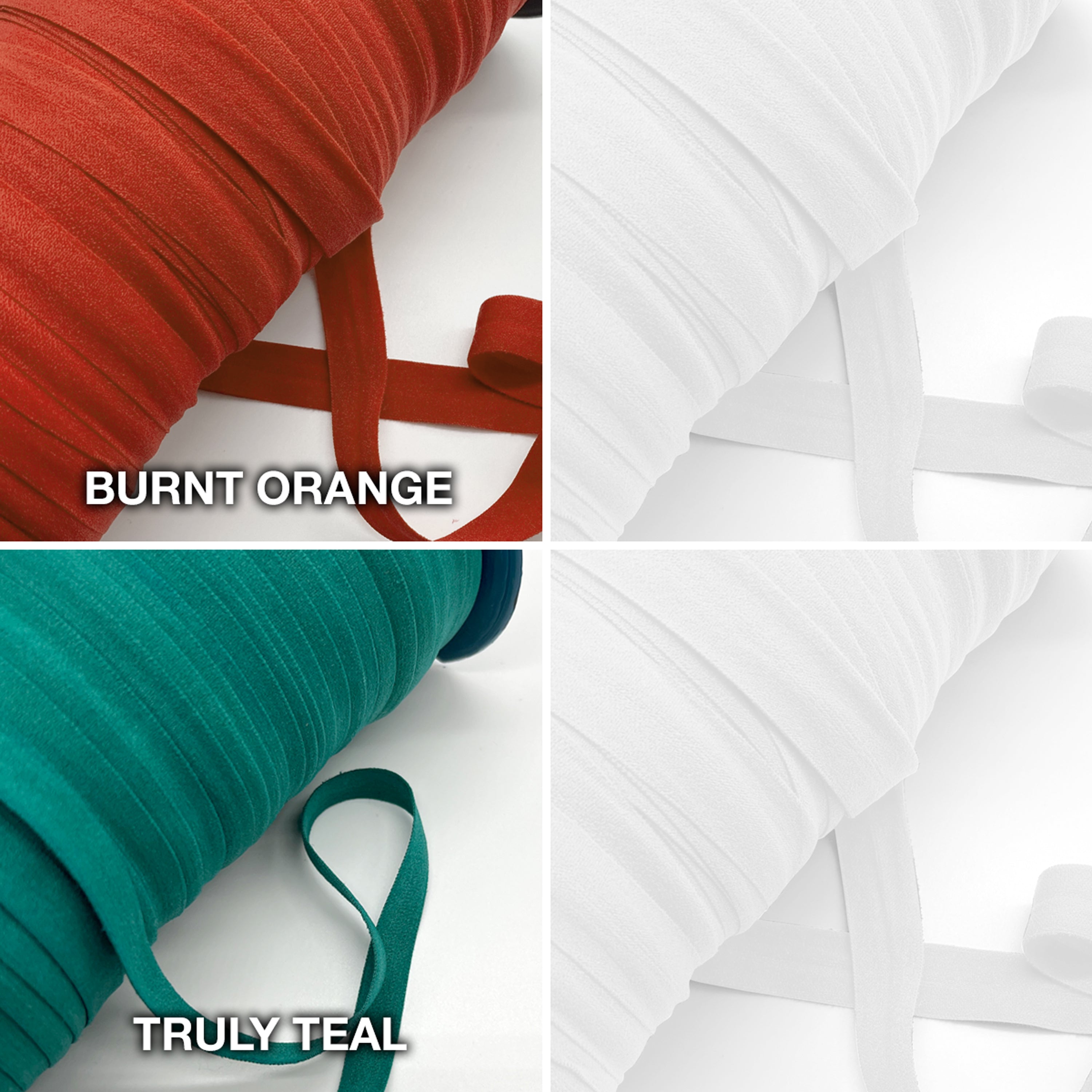 3/8” (10mm) Super Flat Soft Matte Elastic, Stretch Trim- 2 Yards - Stitch Love Studio