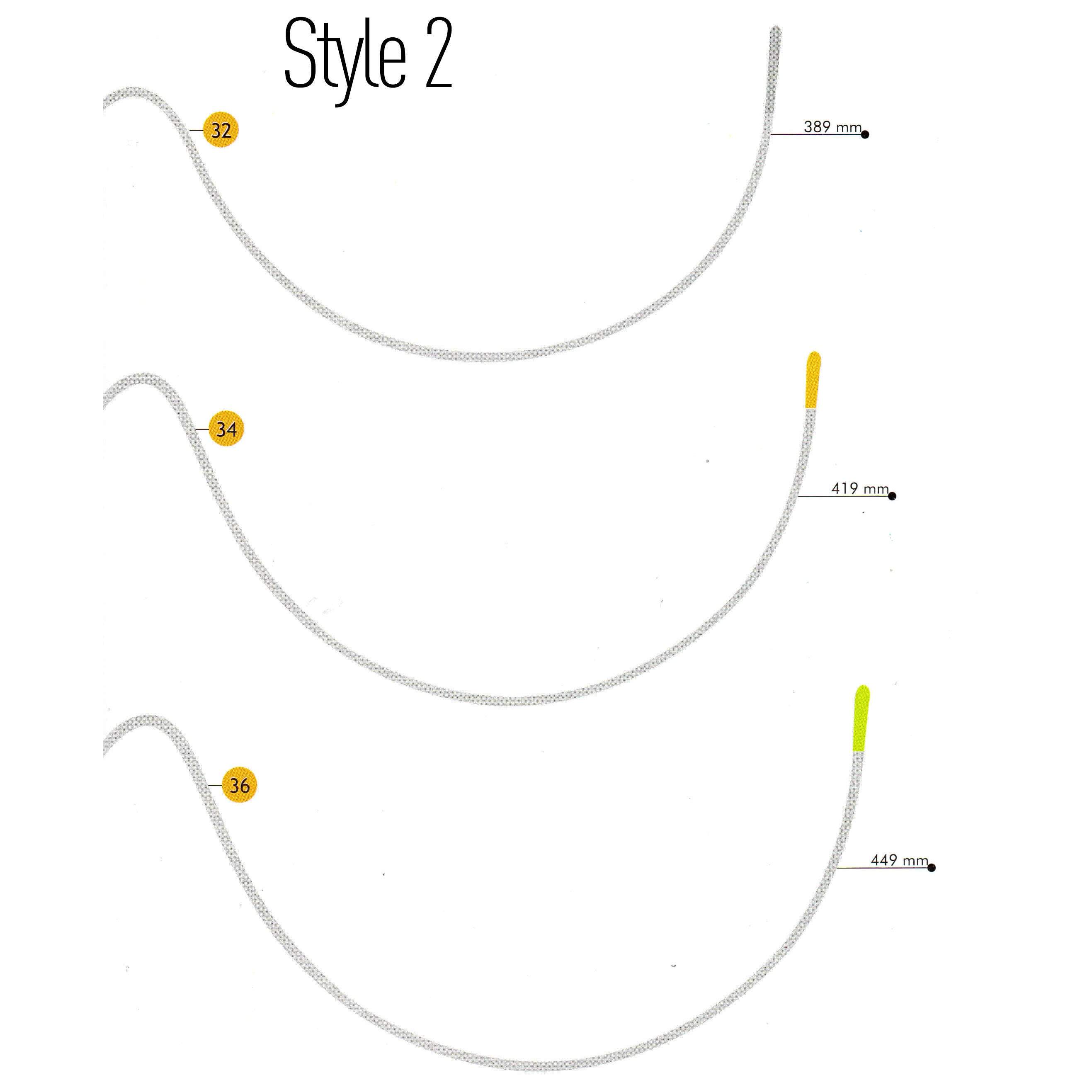 Continuous or Mono Underwire, Premium Quality Metal, Thermoplastic Coated- Low and High Center Options- Sizes 32-40 - Stitch Love Studio