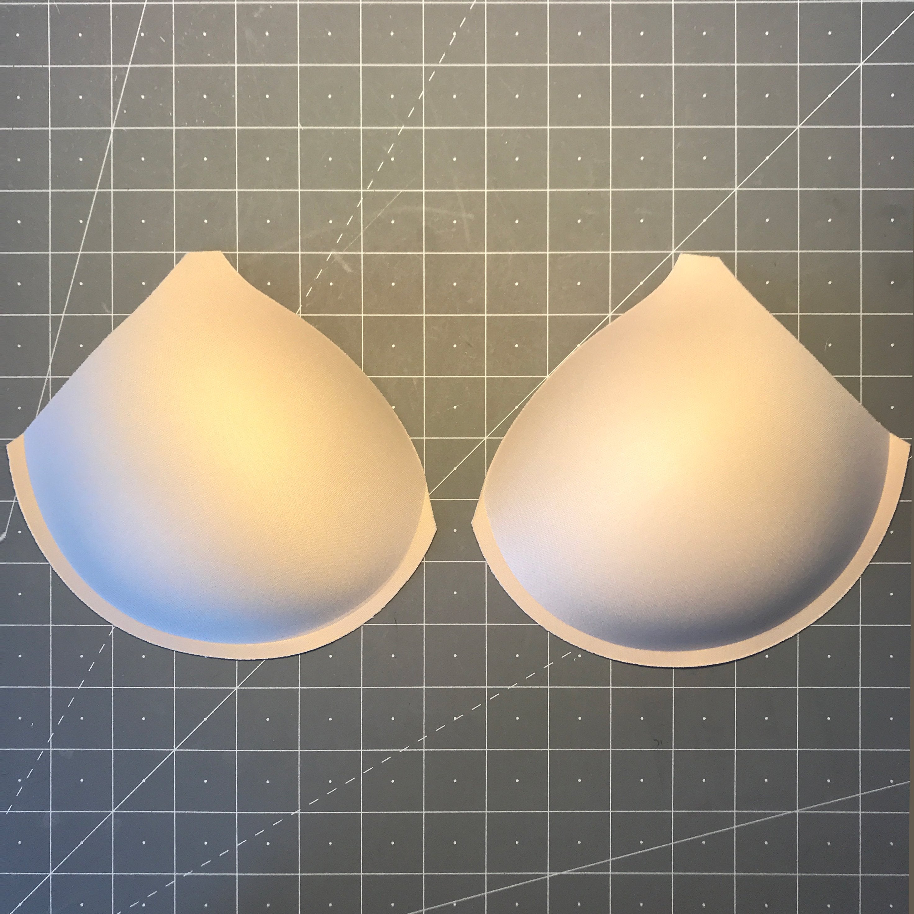 Thin Padding Full Cover Bra Cups with Seam - Sizes 32-38 – Stitch Love  Studio