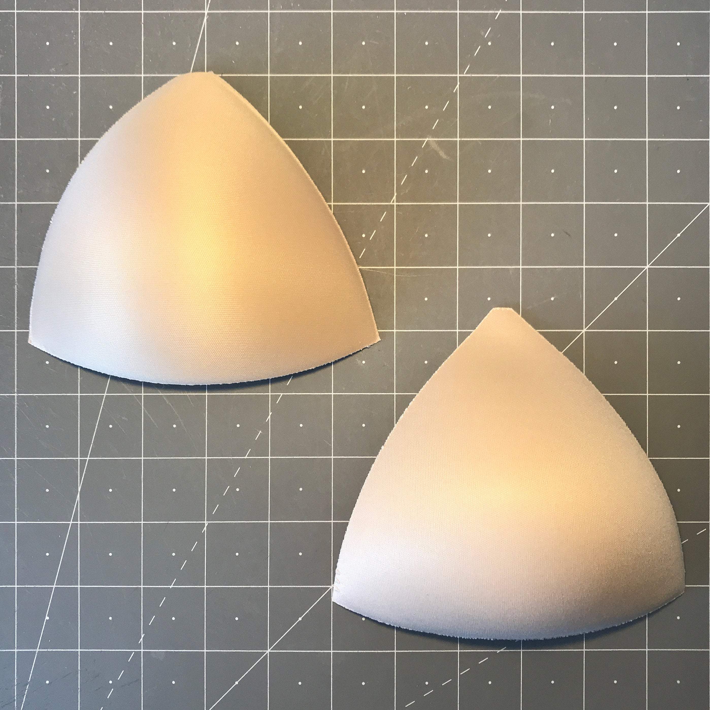 Triangle Bra Cup Inserts- Sizes 34-40 - Stitch Love Studio
