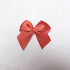 CLEARANCE– 1" (25mm) Small Satin Bows with Pearlesque Bead- 5 Pair - Stitch Love Studio