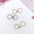 1/2" (12mm) or 3/8" (10mm) J-Hook with ring Set, Converts Bra into a Racer Back - Stitch Love Studio