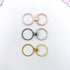 1/2" (12mm) or 3/8" (10mm) J-Hook with ring Set, Converts Bra into a Racer Back - Stitch Love Studio