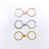 1/2" (12mm) or 3/8" (10mm) J-Hook with ring Set, Converts Bra into a Racer Back - Stitch Love Studio