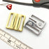 1" (25mm) Metal Front Closures - Stitch Love Studio
