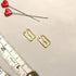 1/4" (6mm), 5/16" (8mm), 3/8" (10mm), 1/2" (12mm), 5/8" (15mm) Bra Strap Slider G Hook- Set of 2 - Stitch Love Studio