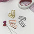3/4" (20mm) or 1" (25mm) Bra Strap Slider Hooks- Set of 2 - Stitch Love Studio