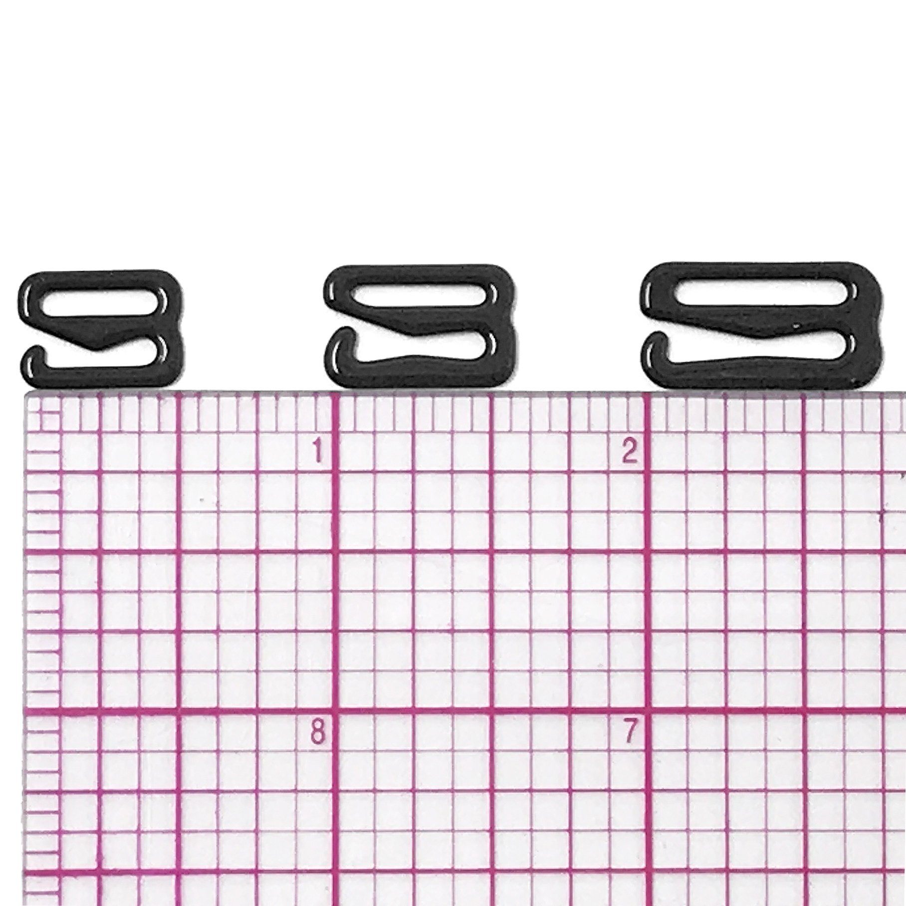 3/8" (10mm), 1/2" (12mm), 5/8" (15mm) Bra Strap Slider G Hooks- Set of 2 - Stitch Love Studio