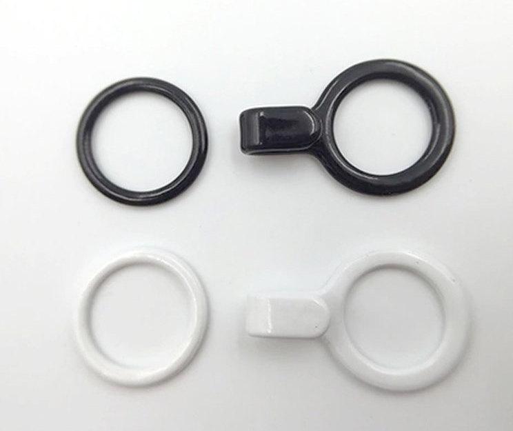 3/8" (10mm) Ring with J-Hook Set, Converts Bra into a Racer Back - Stitch Love Studio