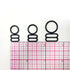Set of 2 Rings OR 2 Sliders Bra Strap Sliders in Black- 3/8" (10mm), 1/2" (12mm), 5/8" (15mm), 1/4" (6mm) - Stitch Love Studio