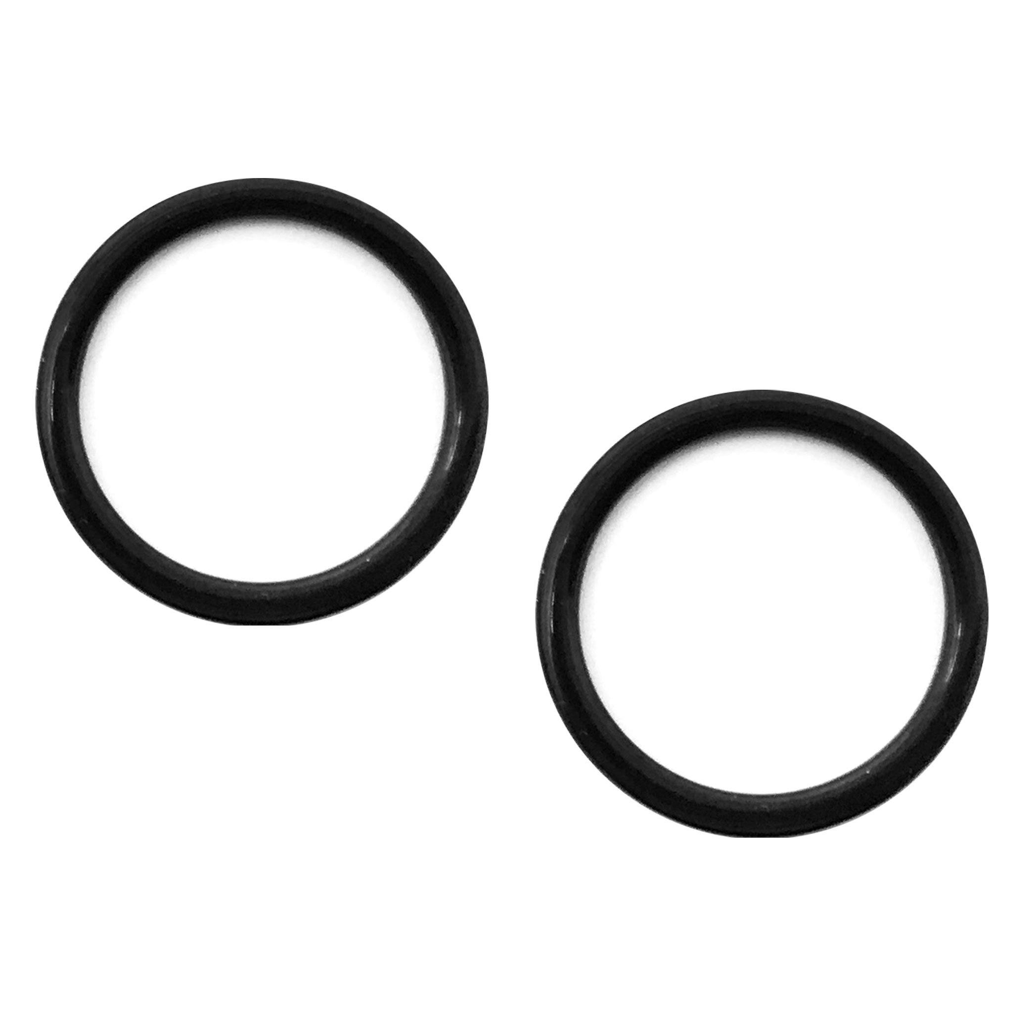 Set of 2 Rings OR 2 Sliders Bra Strap Sliders in Black- 3/8" (10mm), 1/2" (12mm), 5/8" (15mm), 1/4" (6mm) - Stitch Love Studio