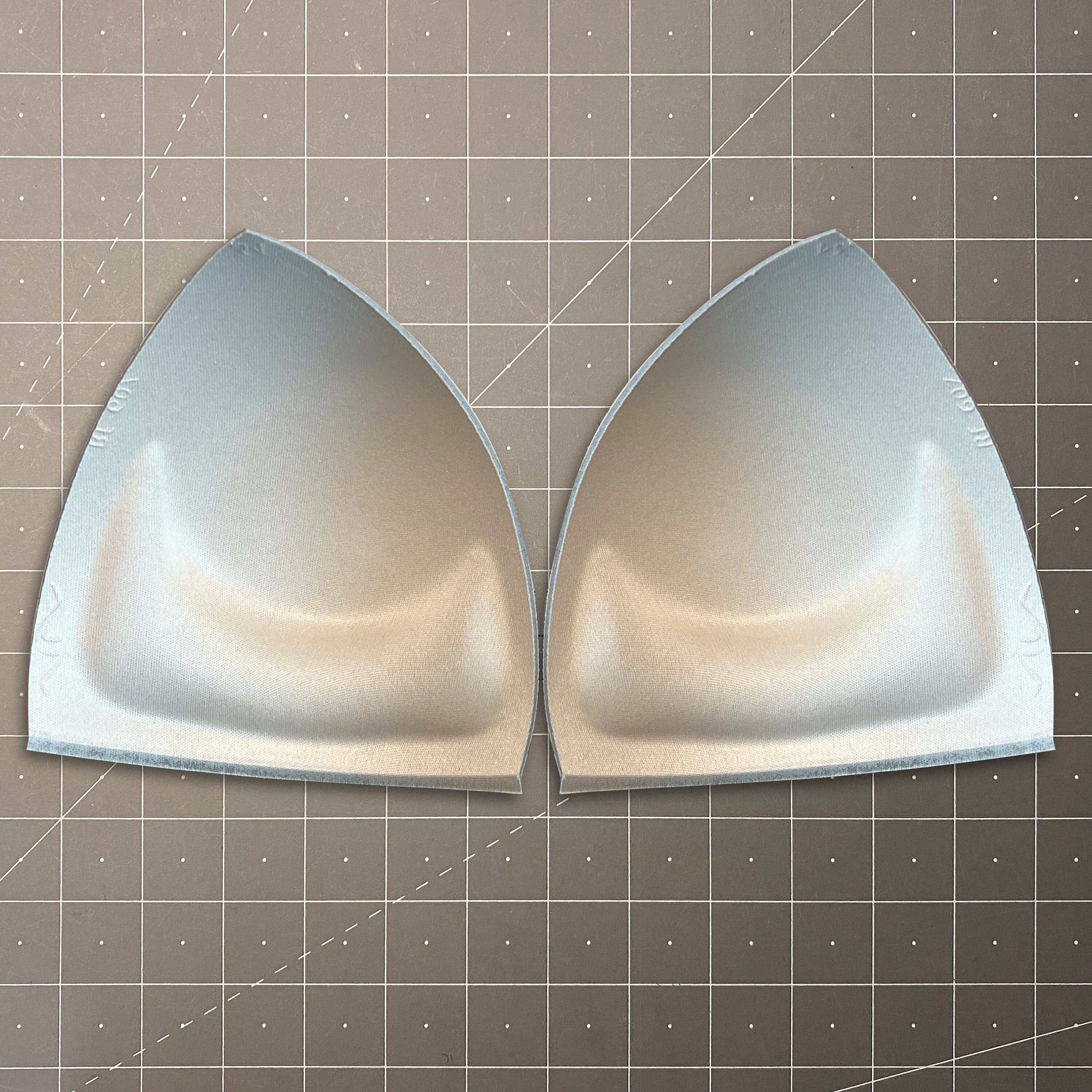 Push Up Triangular Shaped Style 2, Bra Cups or Sewn In for Lingerie, Swimwear, Dance Costumes, Dresses - Sizes 32-38 - Stitch Love Studio