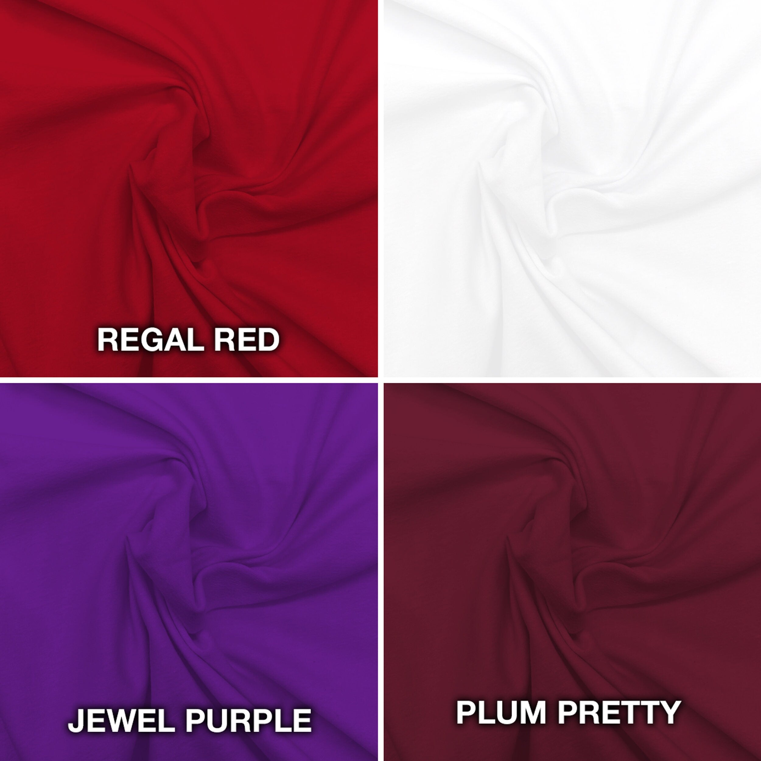 Cotton Spandex Knit Jersey Fabric, by the 1/2 Yard - Stitch Love Studio