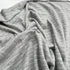 CLEARANCE- Lightweight Stretch Jersey Fabric in Gray Striped- 1.5yd piece - Stitch Love Studio
