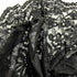 Allover Lace Non-Stretch Lace in Floral Black – 1 Yard - Stitch Love Studio