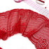 6 1/4" (16cm) Stretch Lace, Soft, High-Quality in White, Black, Ivory or Red- by the 1 yard - Stitch Love Studio