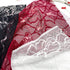 9" (23cm) Stretch Lace, Soft, High Quality in Black, White, Black-Pink or Wine-Pink- by the 1 yard - Stitch Love Studio