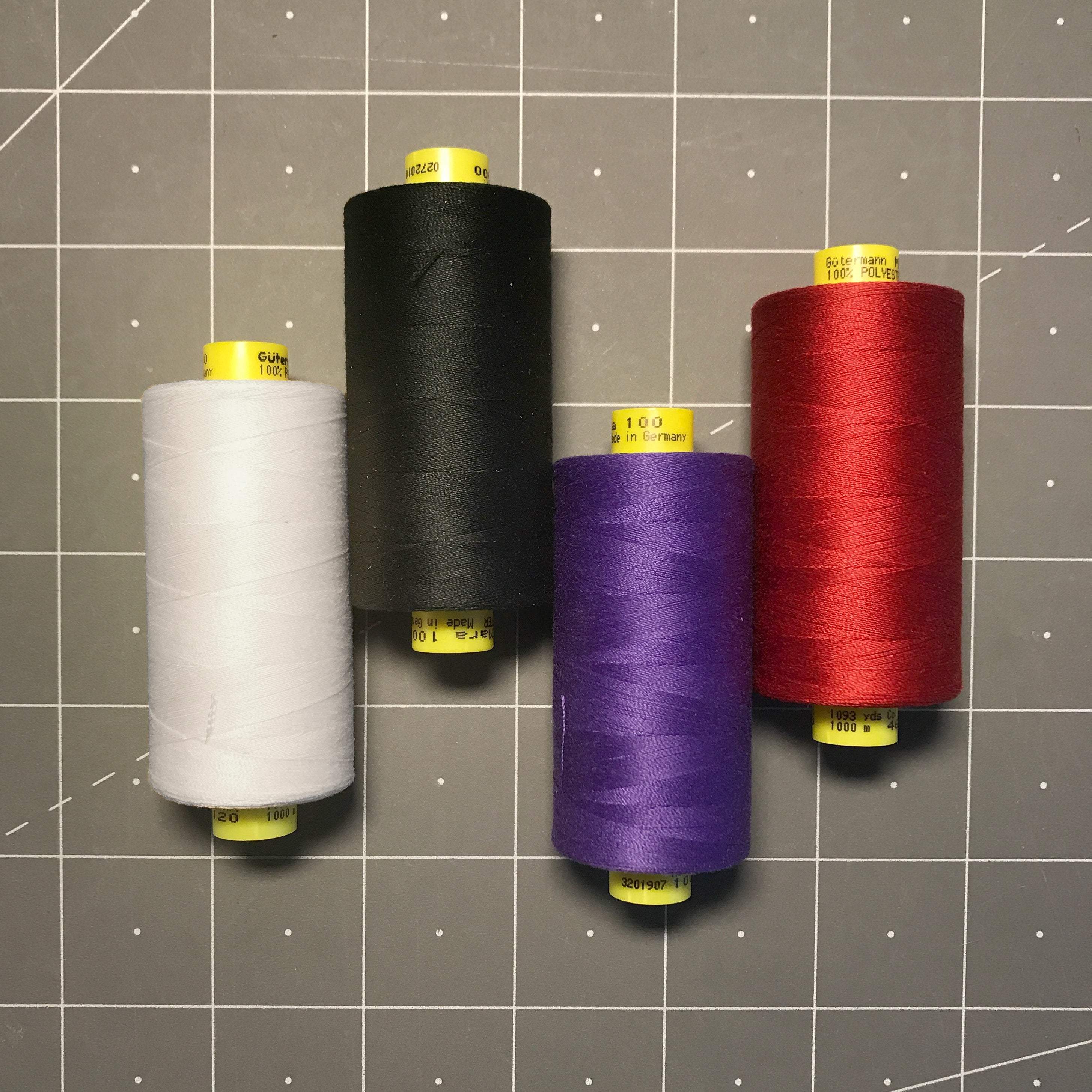 Gutermann Mara 100, All Purpose Thread- 1,093 Yd Spools – Stitch
