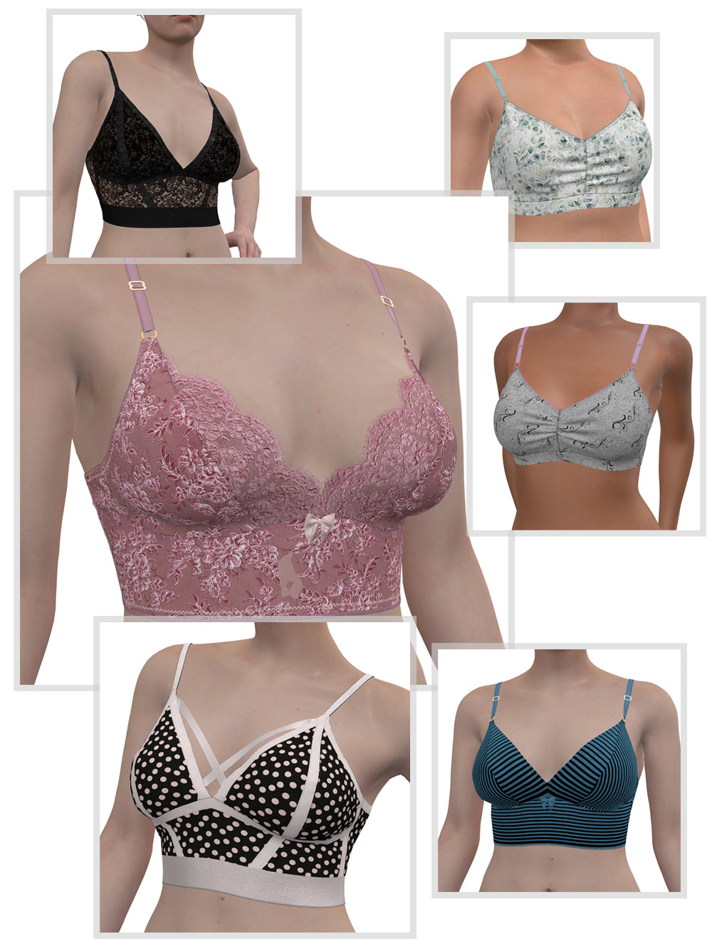 The Diverse and Wonderful World of Bralettes