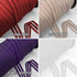 2" (5cm) Flat Elastic with Sheer Stripes Stretch Trim- 1 Yard - Stitch Love Studio