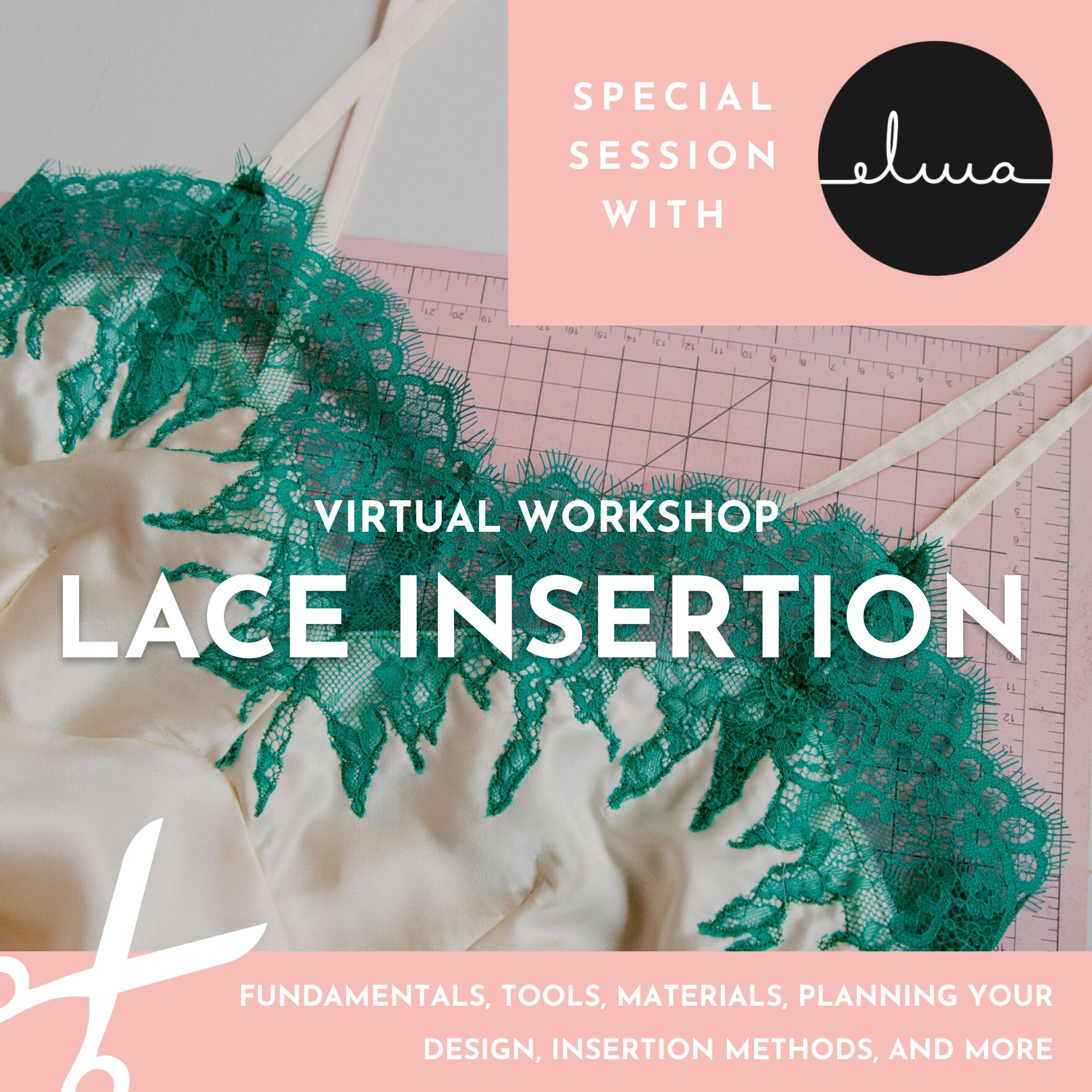 PDF Madalynne Virtual Workshop- Lace Insertion - Stitch Love Studio