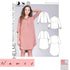 PDF Named Clothing Pattern- Helmi Trench Blouse & Tunic Dress - Stitch Love Studio