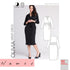 PDF Named Clothing Pattern- Olivia Wrap Dress - Stitch Love Studio