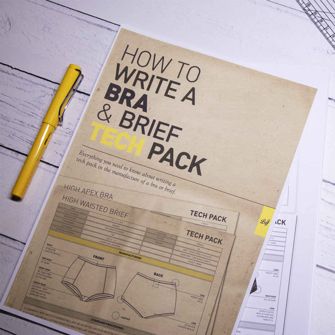 EBook: Van Jonsson Design- How to write a bra and brief tech pack