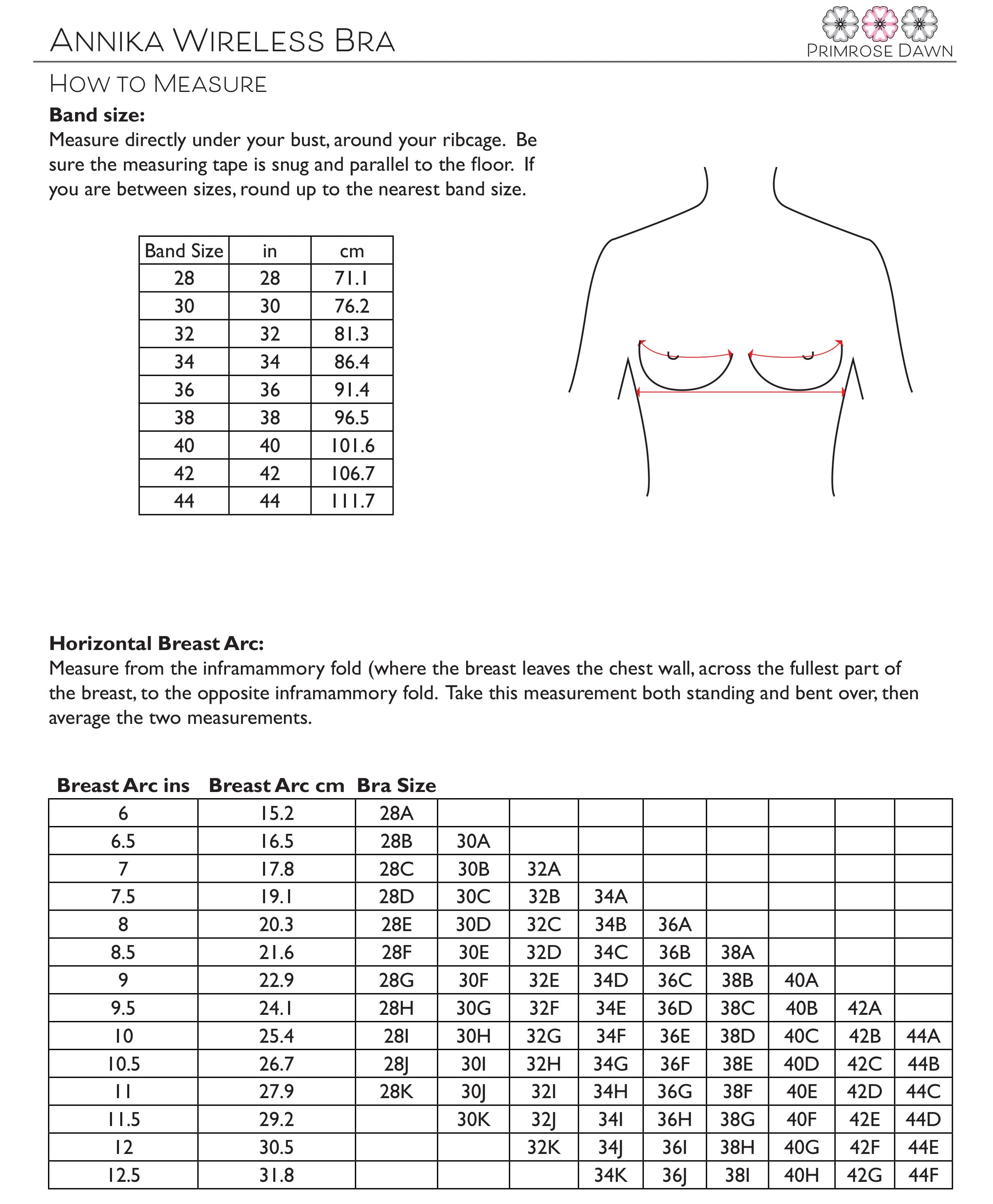 PDF Primrose Dawn Sewing Pattern- Annika Bra Wireless Bra with Mastectomy Pocket & Flat Cup Options - Stitch Love Studio