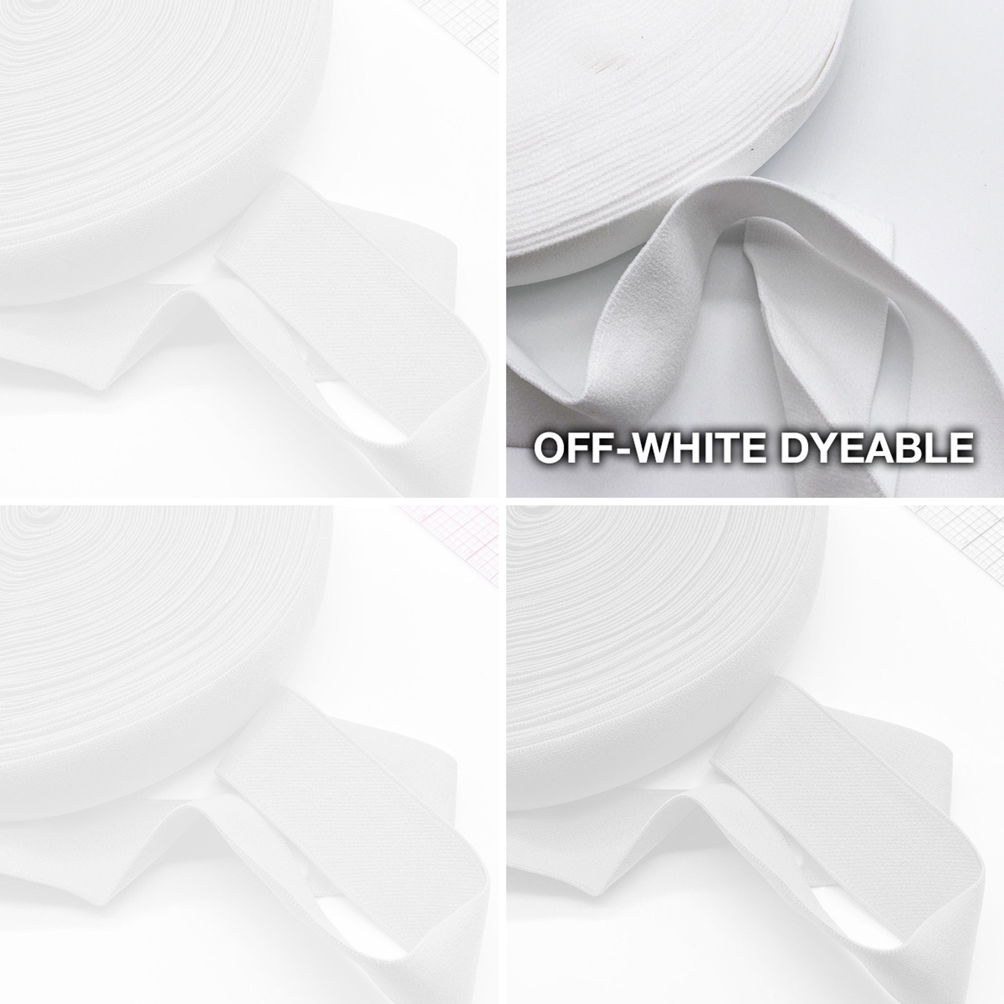 Stitch Love Studio- 1 inch or 25mm satin elastic