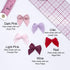 1" or 25mm Small Satin Bows in 18 Colors!- Set of 2 - Stitch Love Studio