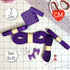 Basic Bra or Bralette Making Kit in Jewel Purple- 3/8" (10mm) or 1/2" (12mm)