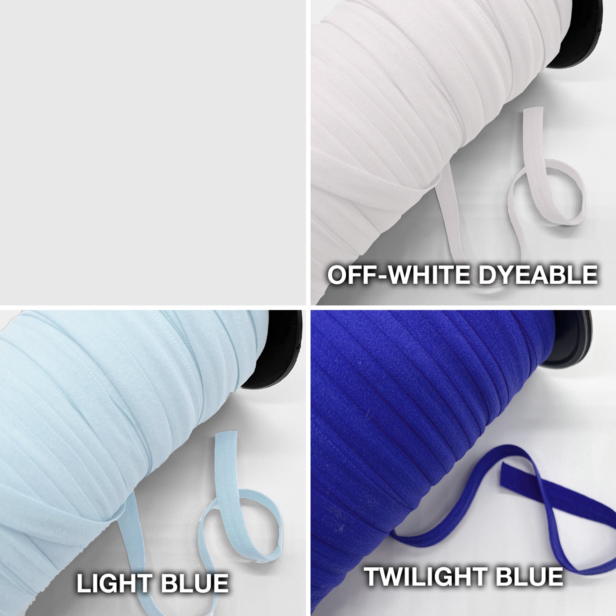 PATIKIL Elastic Bands 3mm X 45 Meters - Purple Polyester Flat Elastic Cord For Sewing & DIY