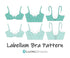 LilypaDesigns Labellum Bra Pattern = Sizes DD-GG or GG-KK = PAPER-Stitch Love Studio