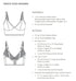 PDF Rubies Bras Sewing Pattern- Sahaara Bralette - Stitch Love Studio