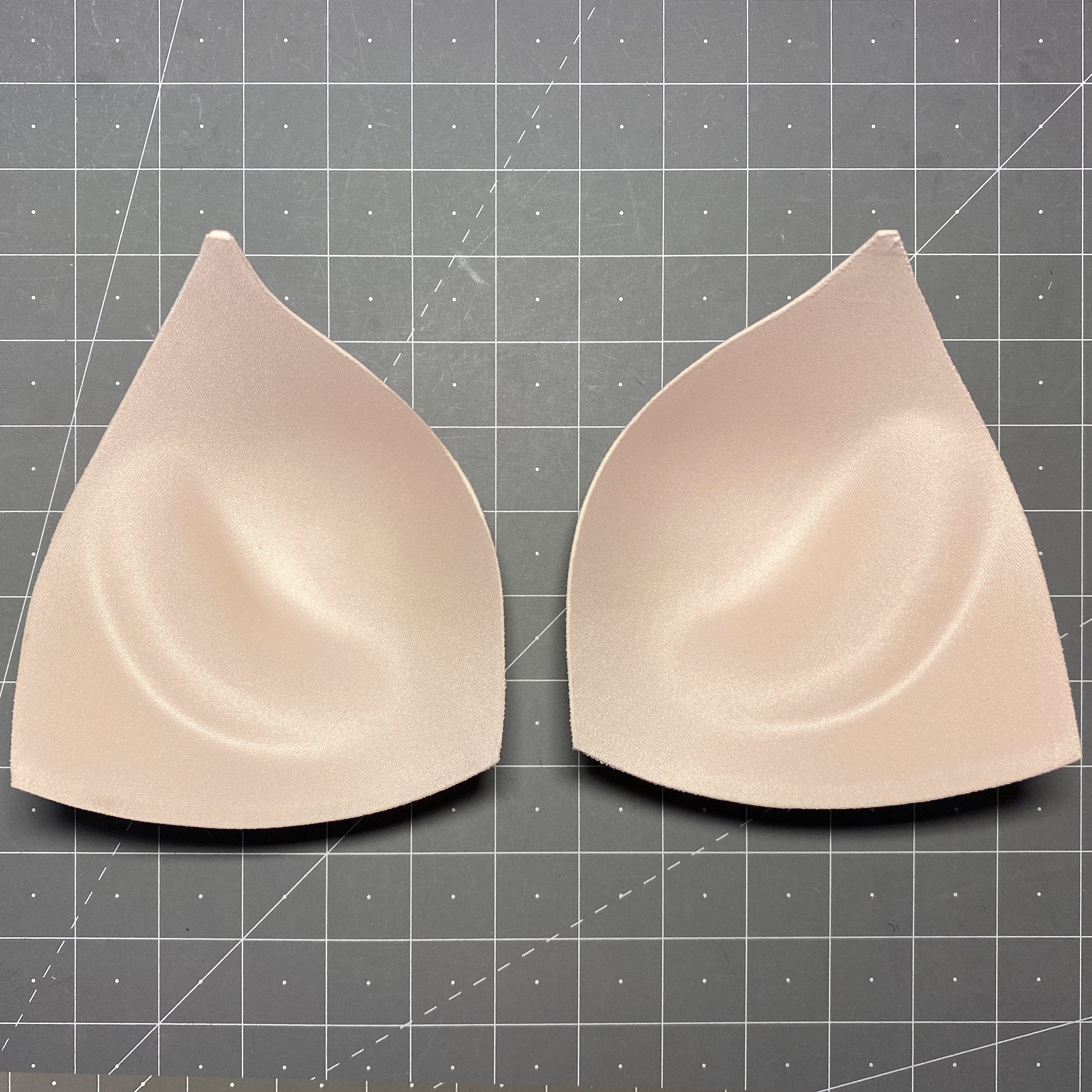 Push Up Triangular-Shaped, Bra Cups or Sewn In for Lingerie, Swimwear, Dance Costumes, Dresses - Sizes 32-38 - Stitch Love Studio