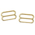 Set of 2 Rings OR 2 Sliders in Gold– 1/4" (6mm), 3/8" (10mm), 1/2" (12mm), 5/8" (15mm), 3/4" (20mm), 1" (25mm)-Stitch Love Studio
