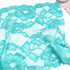 9" (23cm) Stretch Lace, Soft, High Quality in Beige, Pink, Turquoise and Gray- by the 1 yard