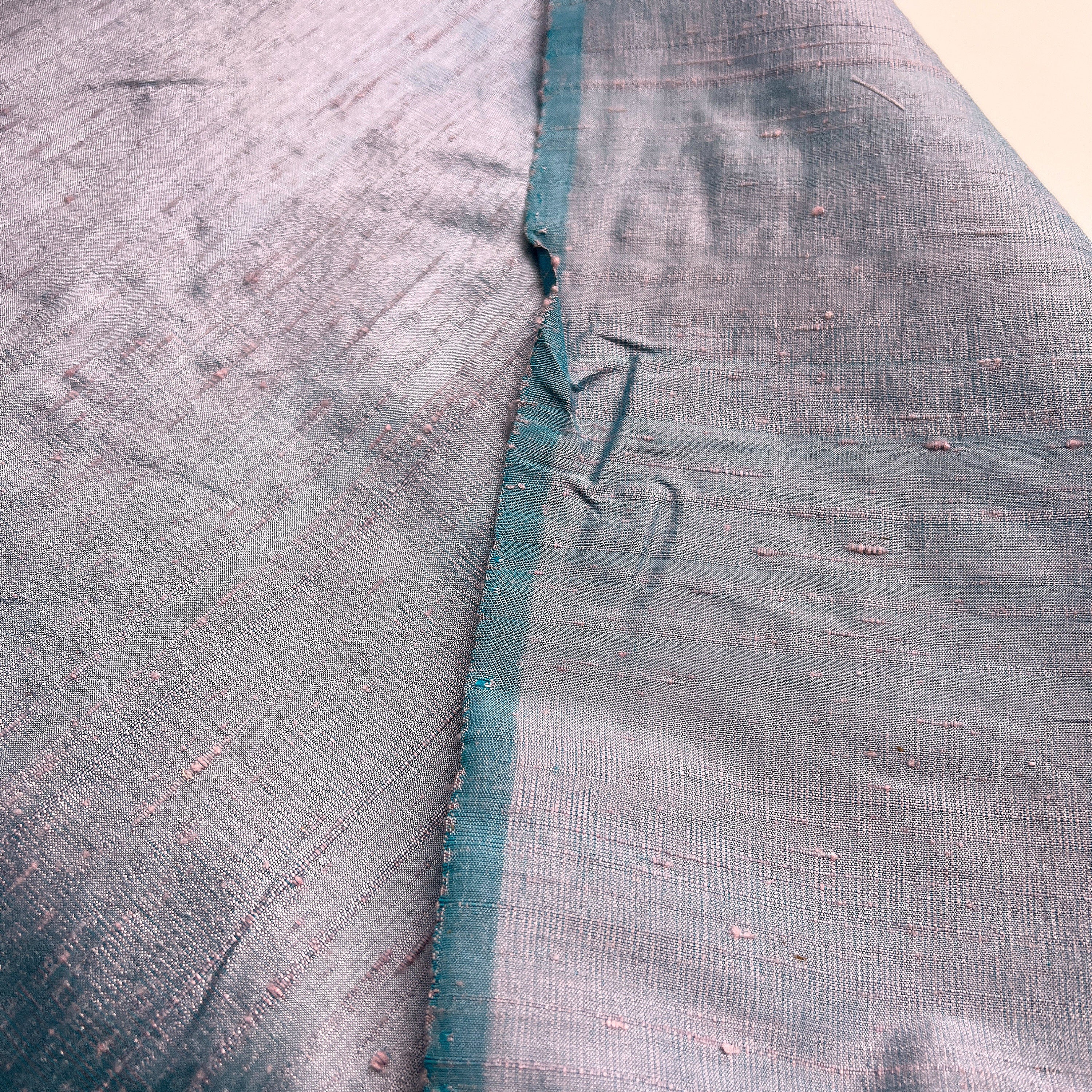 CLEARANCE-Cute 2-Tone Dupioni Fabric, by the 1 Yard