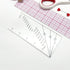 Acrylic Sewing Seam Guide Seam Allowance Guide Ruler, 1/8 to 2 Inch Straight Line Hems