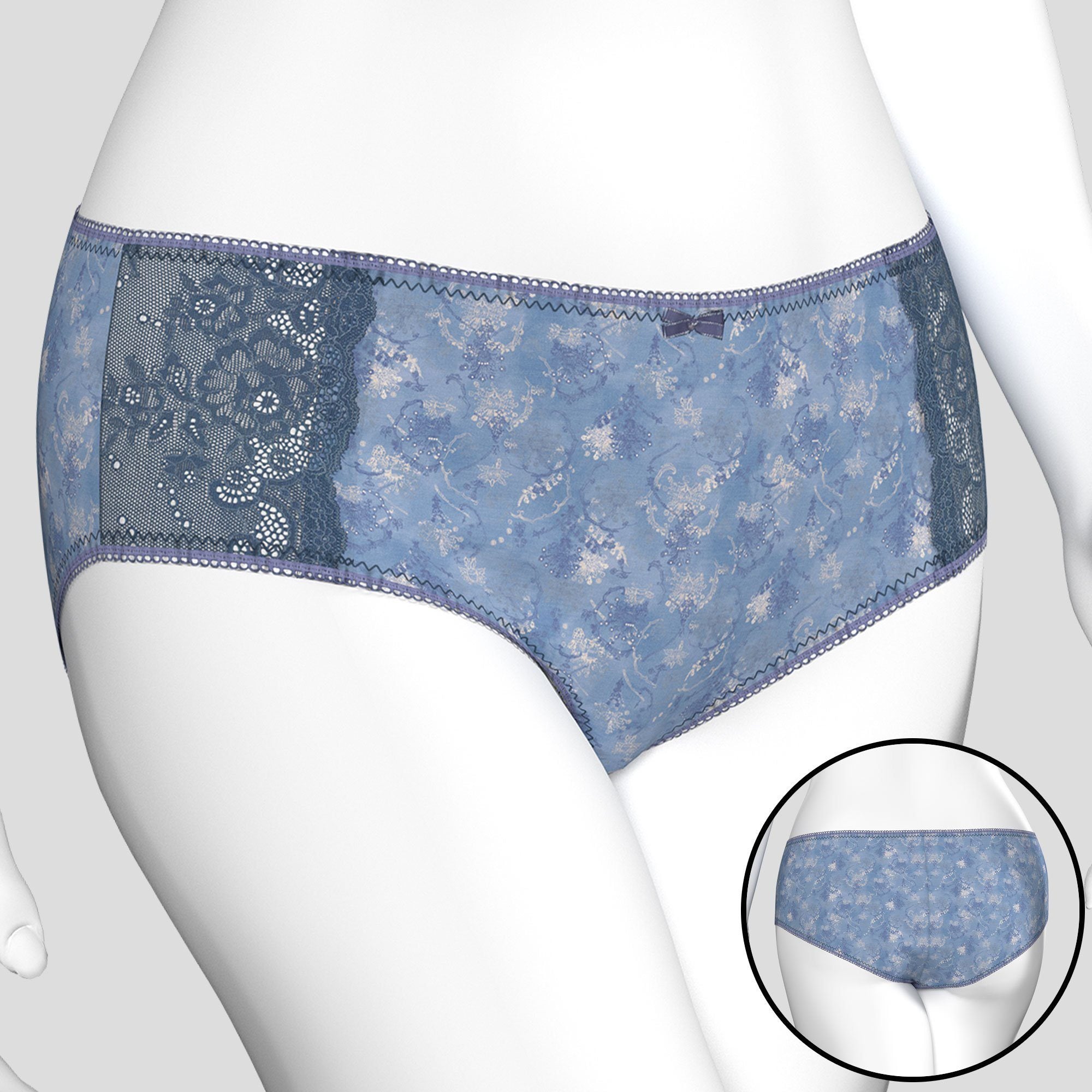 PDF "Clover" Panty Sewing Pattern, Sizes XS-L-Stitch Love Studio
