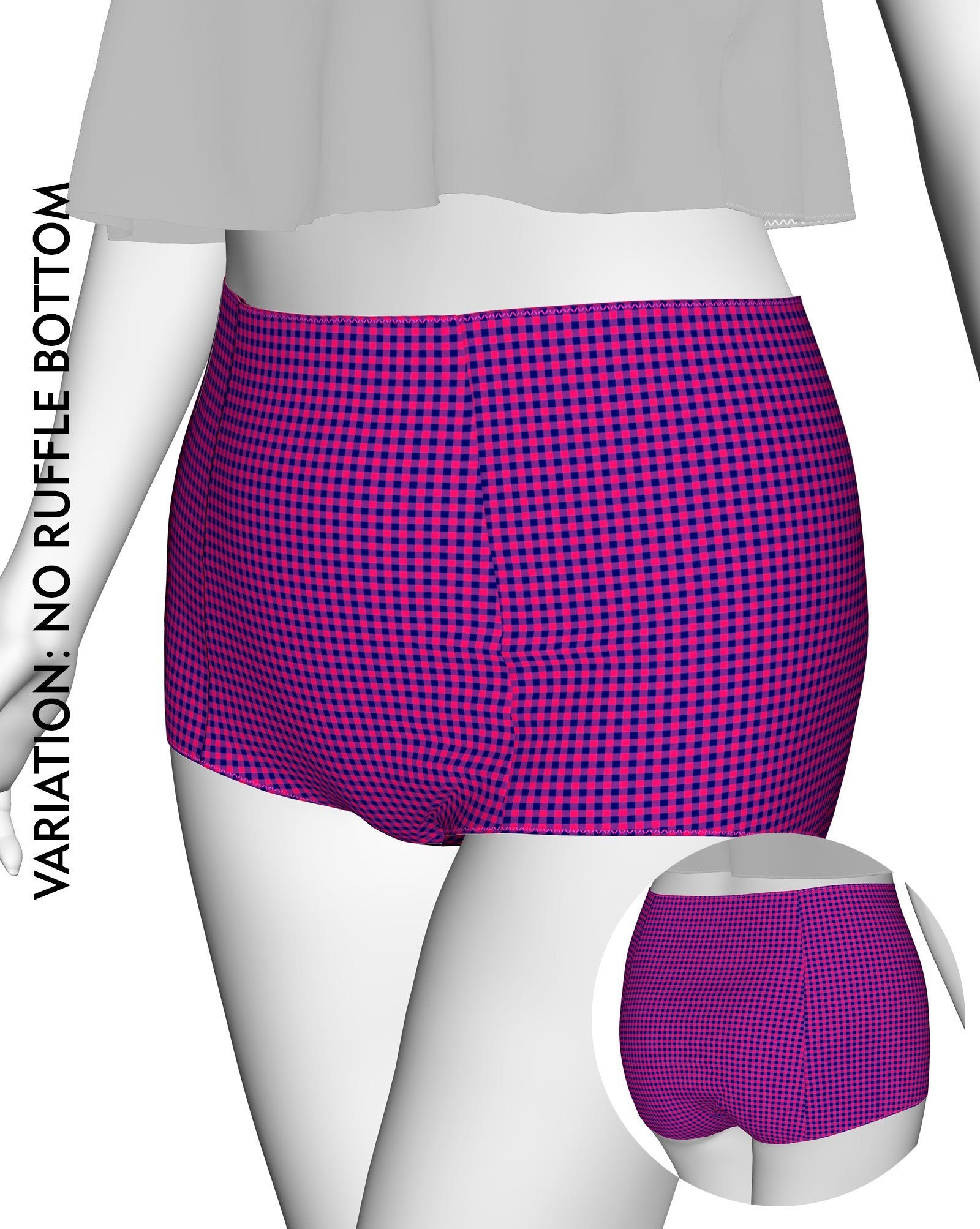 PDF "Danielle" Swim Bottoms Sewing Pattern Sizes XS-L-Stitch Love Studio