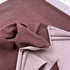 Stretch Tricot Fabric lightweight, Ivory Mini Dot print on Chocolate Background- by the 1/2 Yard-Stitch Love Studio